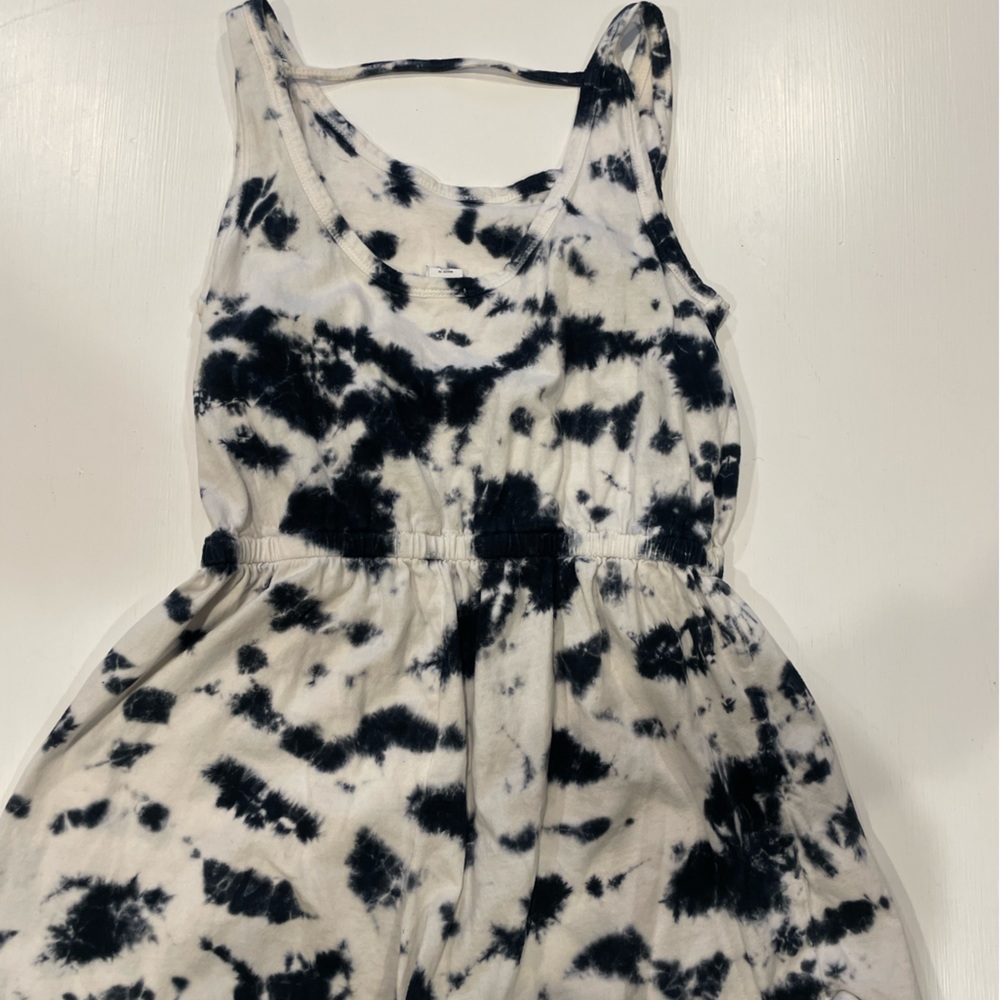 Girls tie die romper